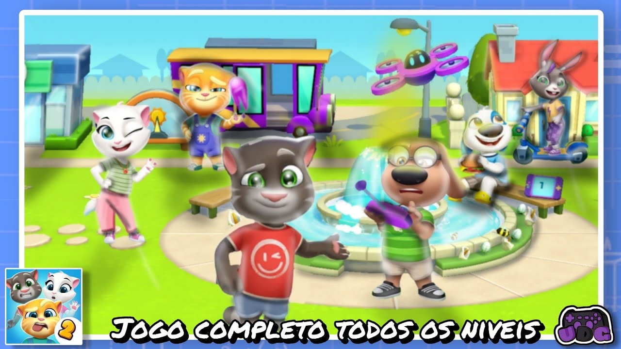 (Full game)todos os personagens,brinquedos e roupas desbloqueados no ( my talking tom friends 2)