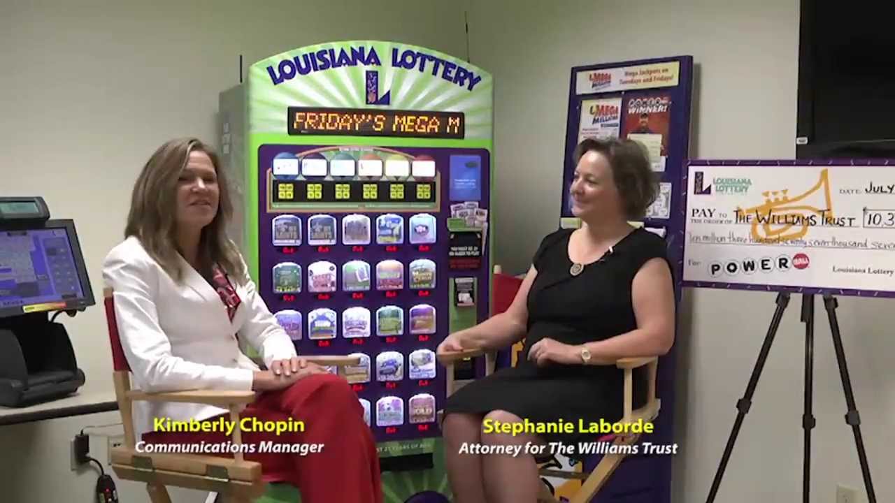 Powerball Jackpot Interview - The Williams Trust