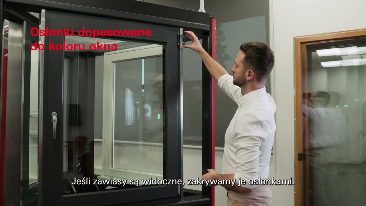 Roto NX | Eleganckie osłonki czy ukryte zawiasy