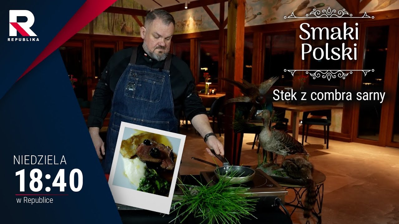 Soczysty stek z combra sarny | Smaki Polski