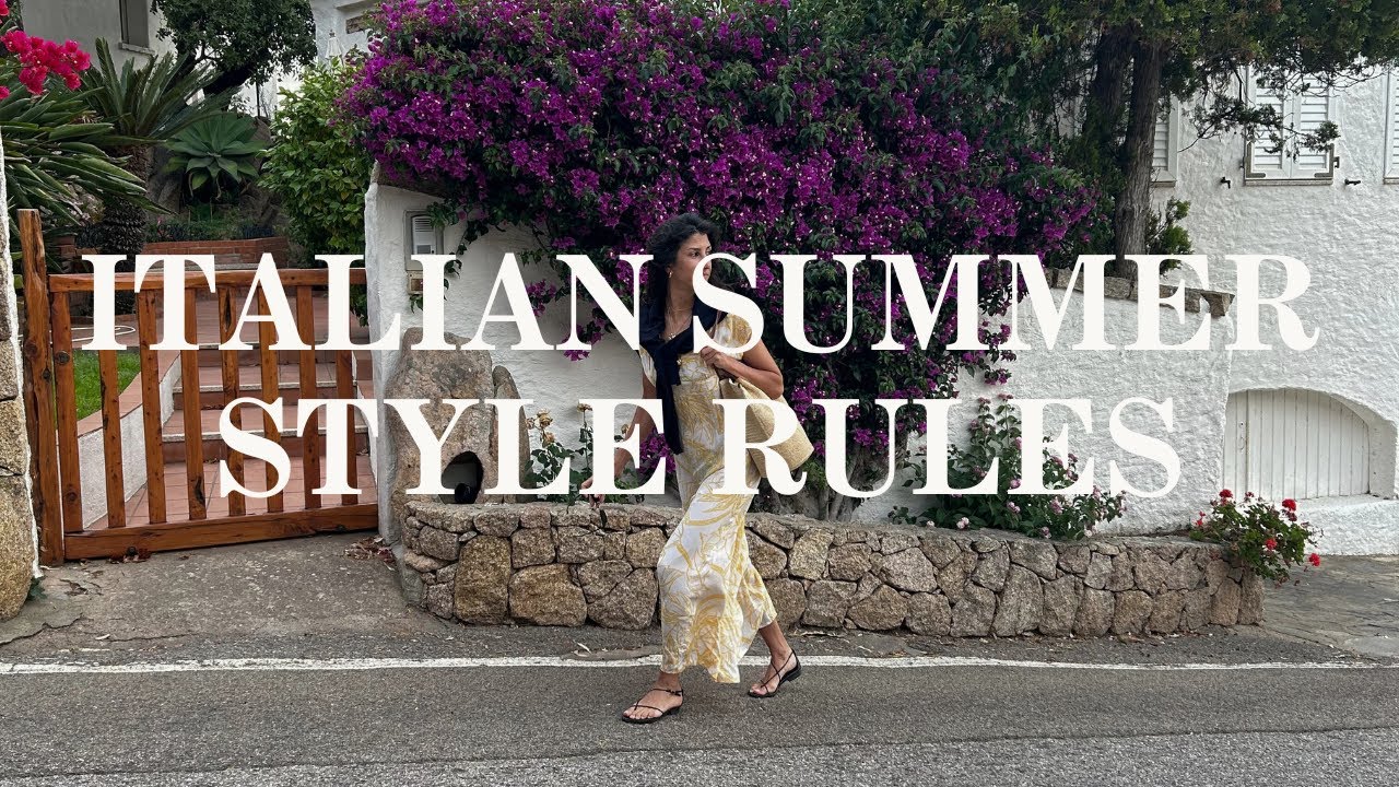 4 Easy Italian Style Tips Everyone Can Use For Summer