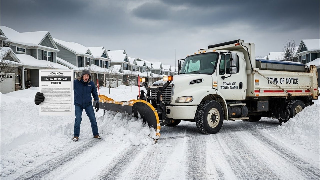 HOA Demanded I Clear Snow From Their Roads — They Didn’t Know I Control The Only Plow In Town