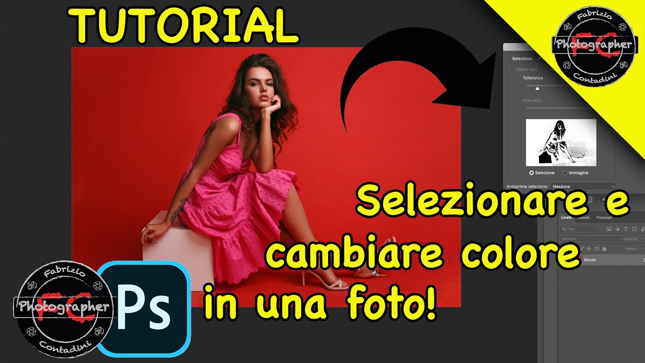 PHOTOSHOP! Selezionare e cambiare colore in una foto in poco tempo. [Tutorial]
