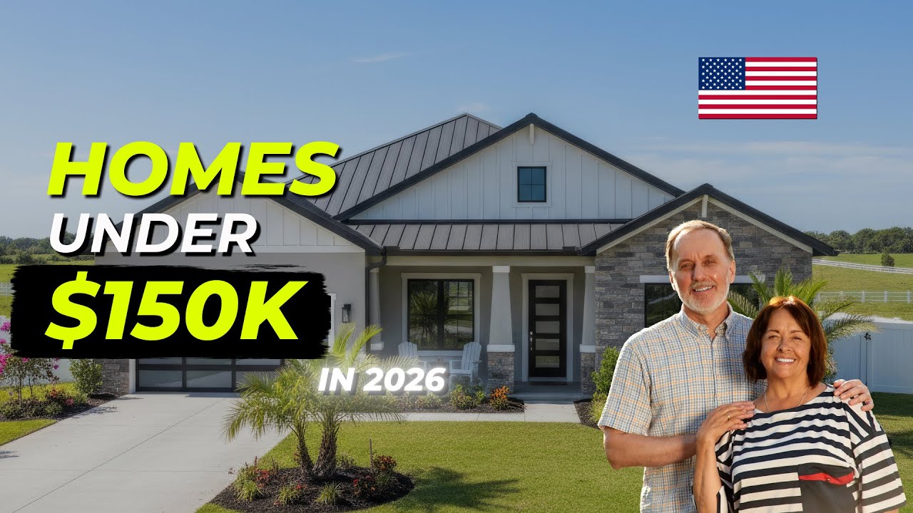 Top 5 Cheapest U.S. Cities To Buy A Home Under $150k (2026)
