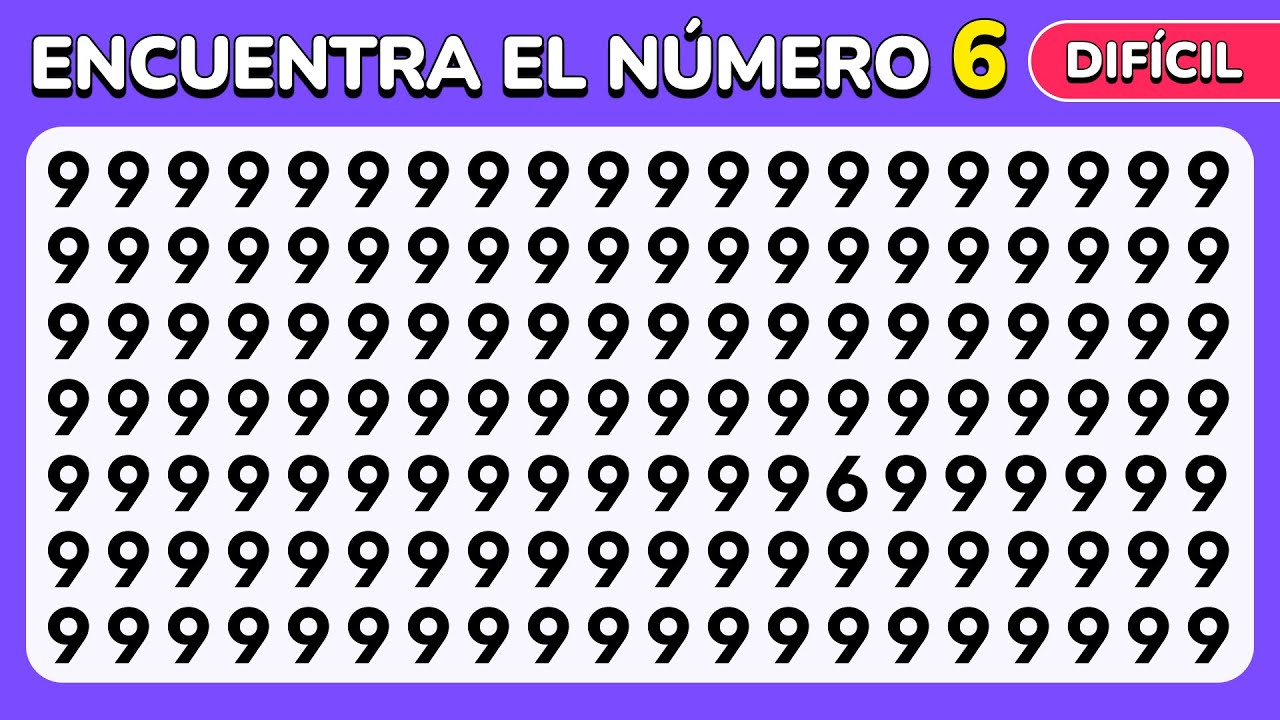 Encuentra el Número y Letras Diferentes - Edición Extrema 🔢🔠✅ | 30 Niveles Definitivos