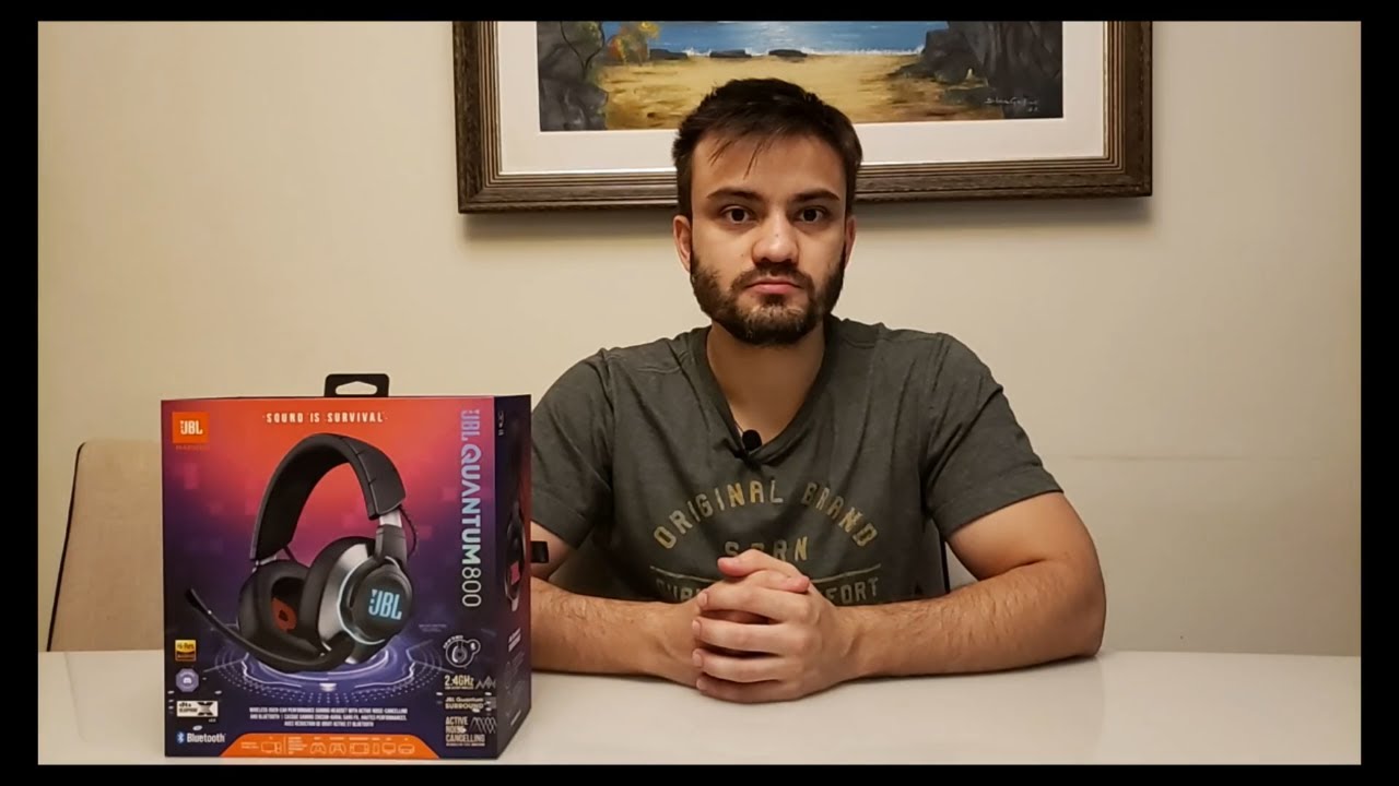 JBL Quantum 800 Unboxing e Análise (Teste de Microfone, RGB e Quantum Engine)