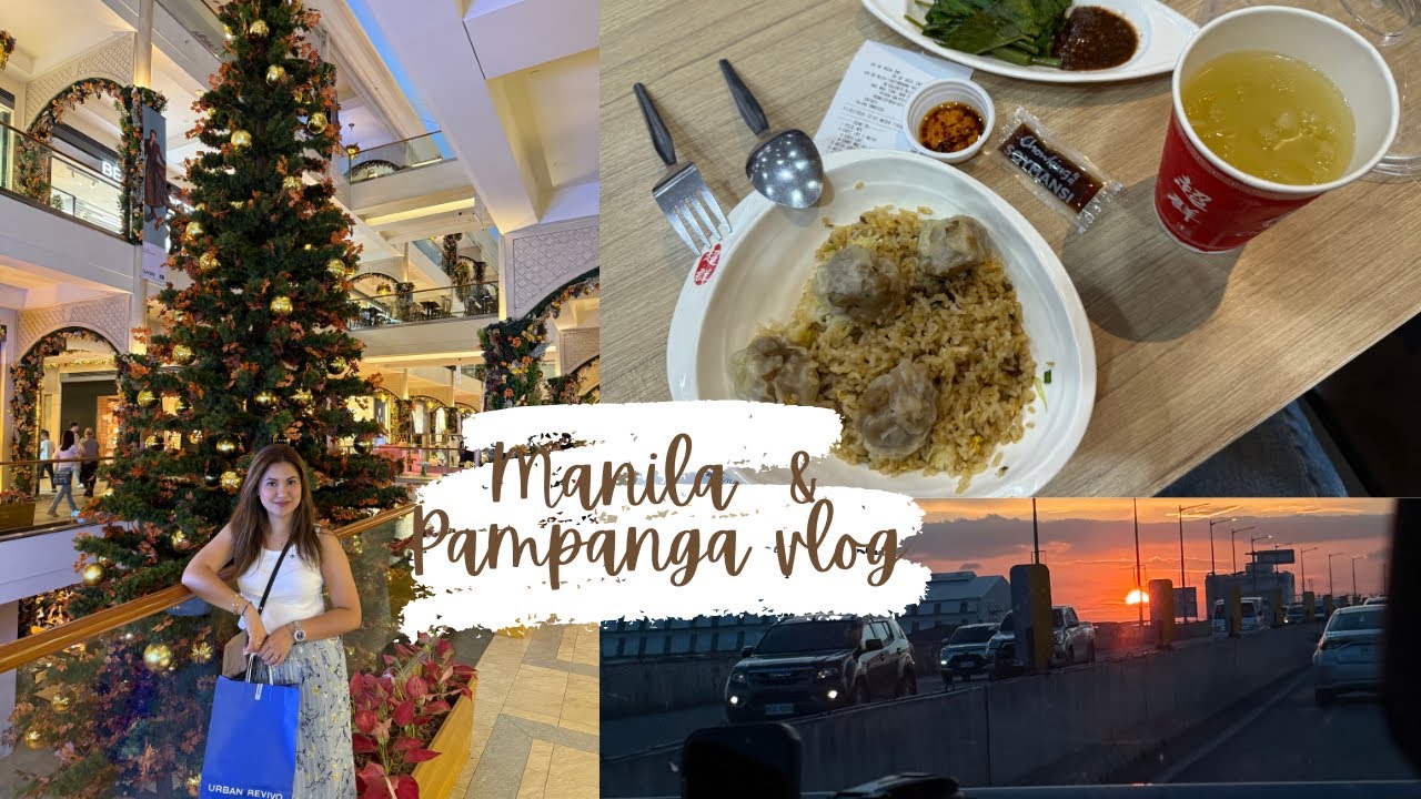 Manila & Pampanga Vlog - October 2025