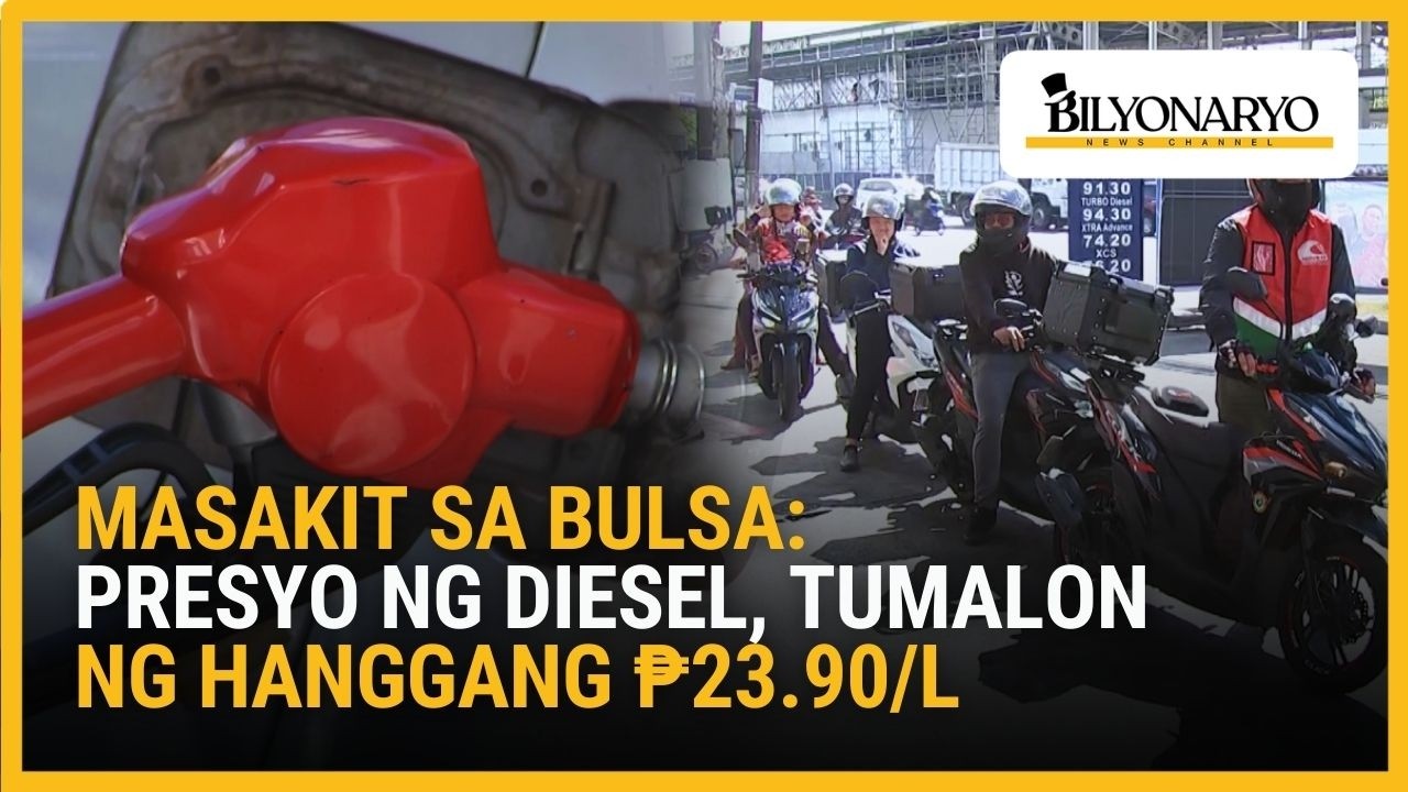 Ika-2 bugso ng big-time oil price hike, epektibo na; presyo ng diesel, tumalon ng hanggang ₱23.90/L