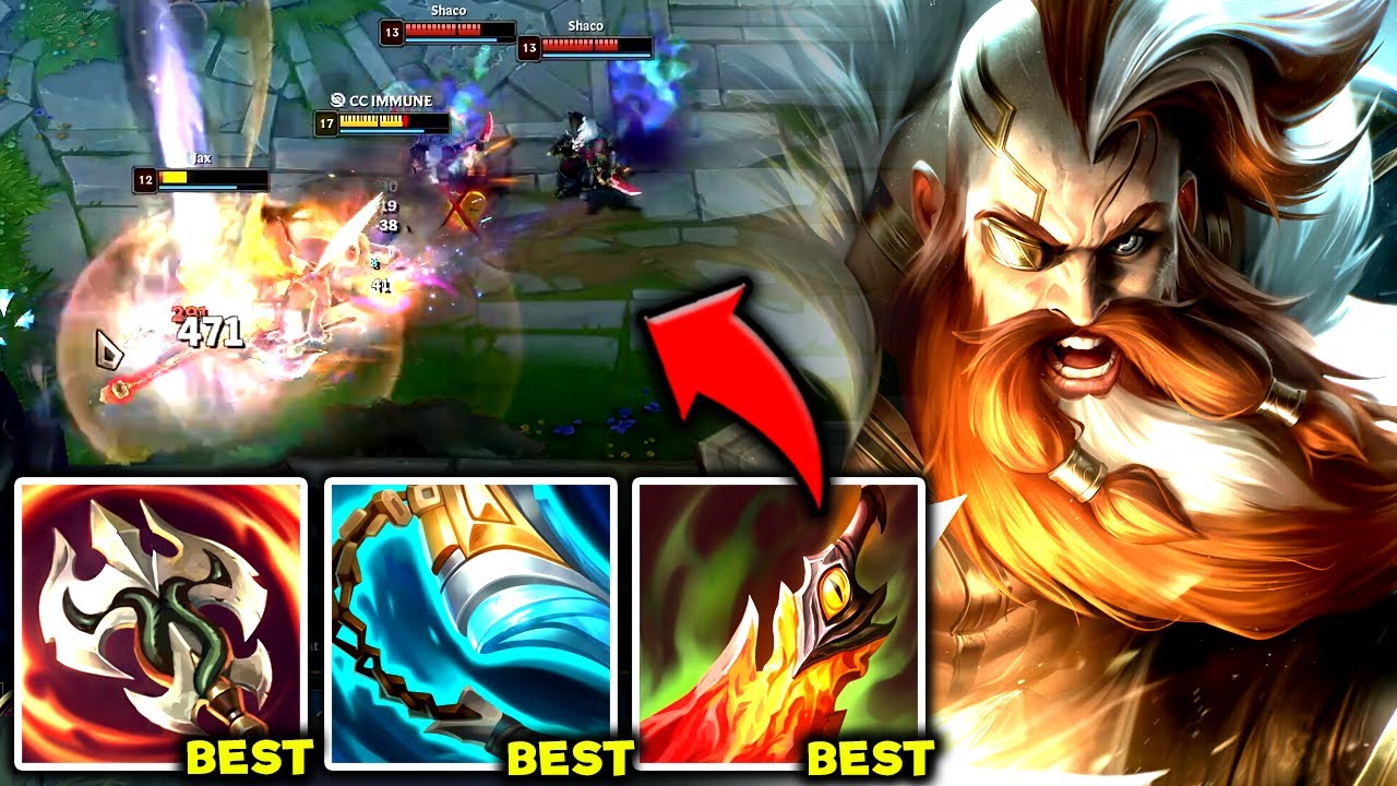 OLAF TOP IS NOW OFFICIALLY HIGHEST WINRATE TOPLANER! - S13 OLAF TOP GAMEPLAY! (Season 13 Olaf Guide)