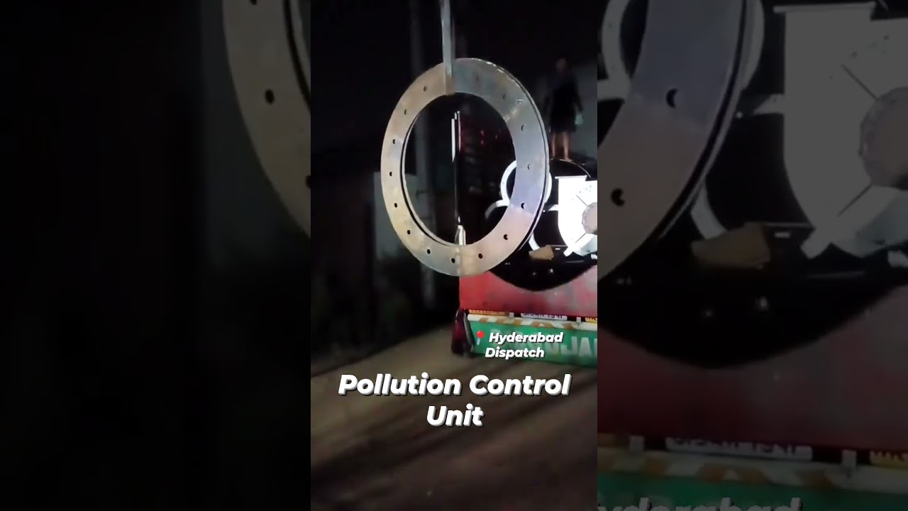 DIRTY AIR IN.CLEAN AIR OUT.HYDERABAD POLLUTION CONTROL UNIT DISPATCH WWW.SSENGGWORKS.COM 📞9810078209