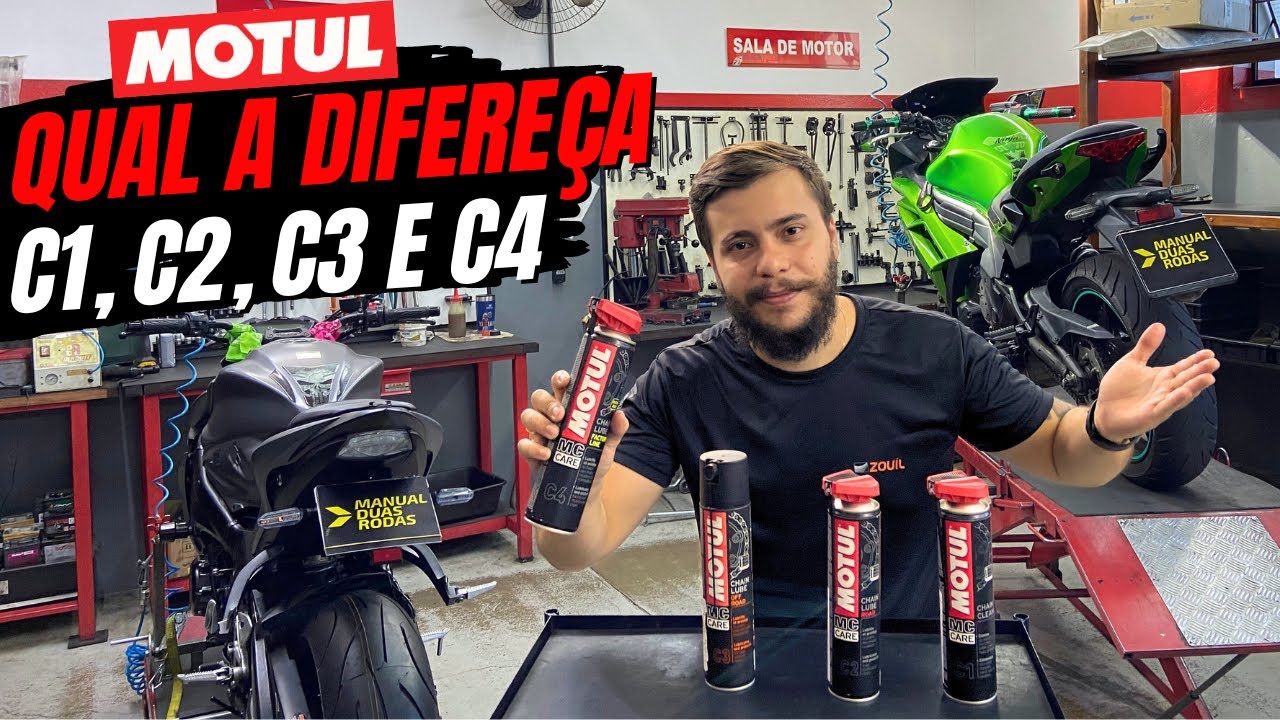 Lubrificante Motul C1, C2, C3 e C4 - Qual utilizar?