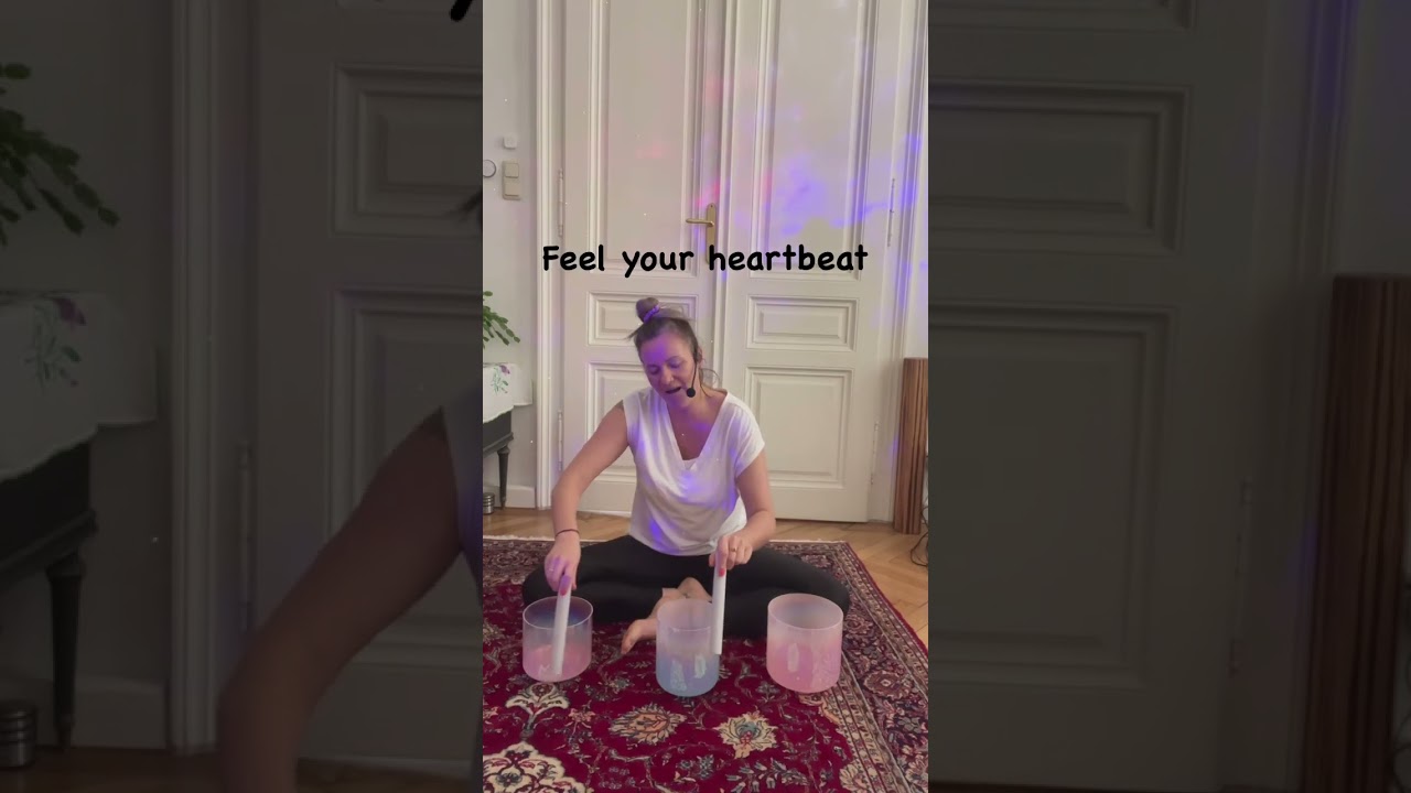 Voice activation with crystal bowls