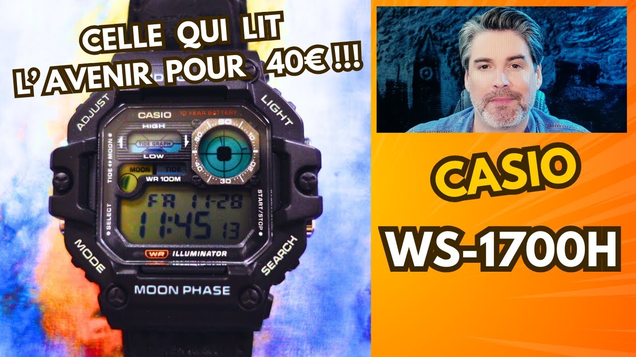 CASIO WS-1700H... Tranquille jusqu'en 2099 !!!