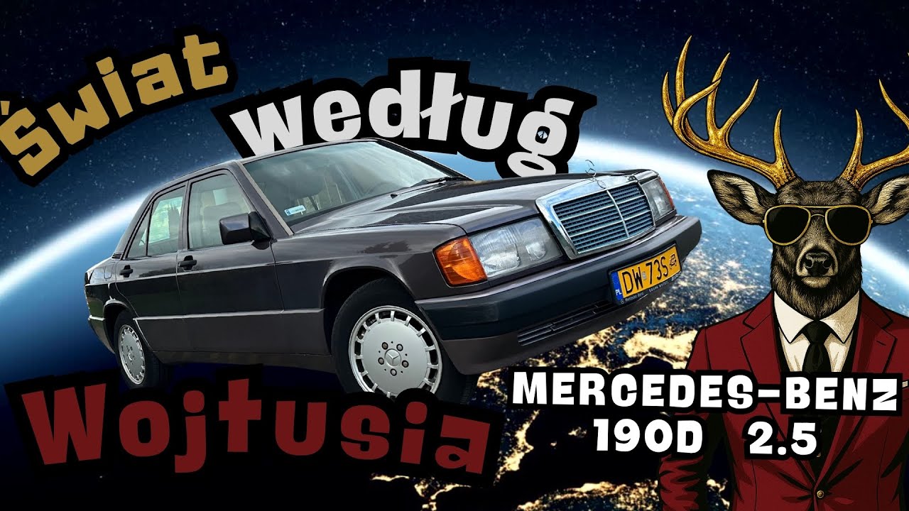 Czy stary diesel dalej daje radę? Test Mercedesa 190D 2.5