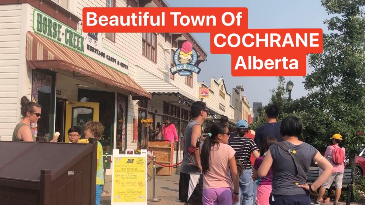 Cochrane, how is the life in a western small town of Alberta, Canada 🇨🇦