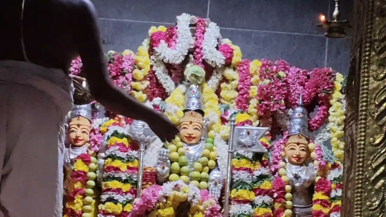 Kalyana subramaniar #valli deivanai #pooja #karpoora arathi #alankaram..