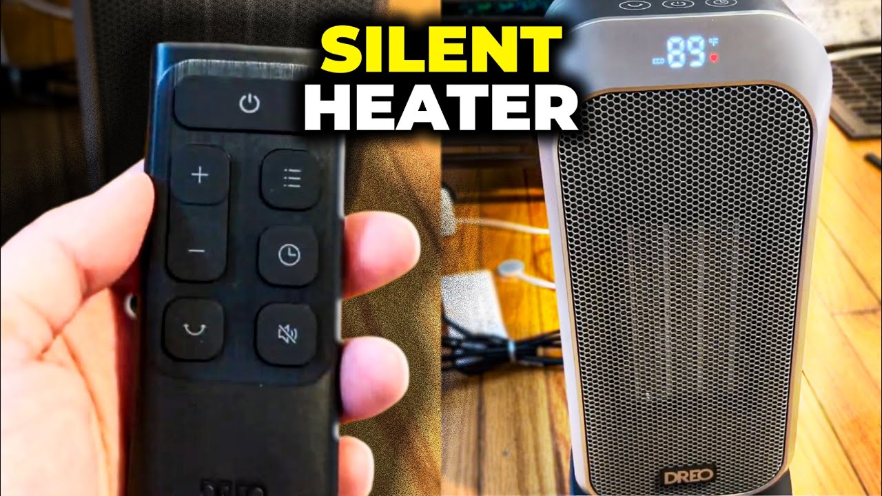 I think I found the new KING of quiet space heaters - Dreo 1500w