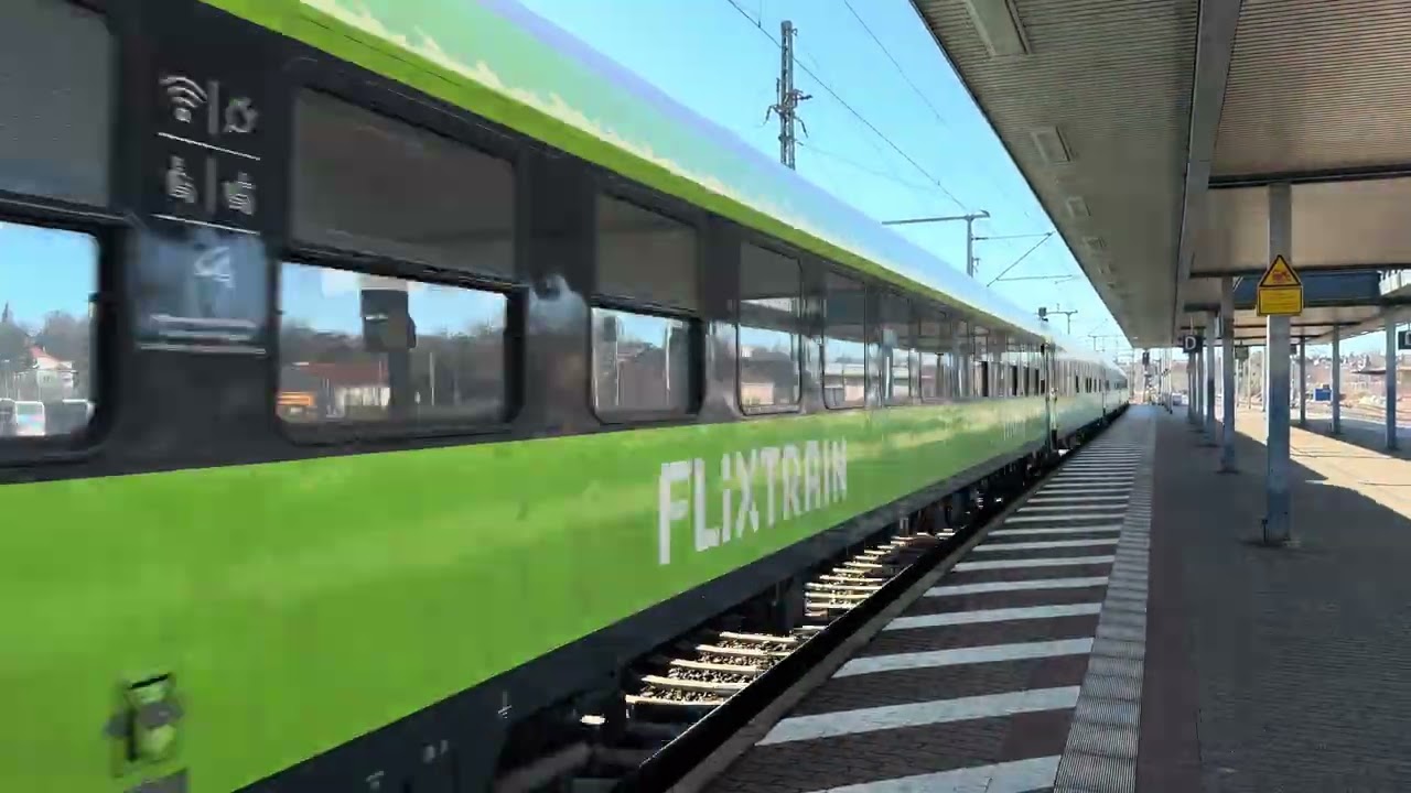 Experience the power of modern transportation! 🚄