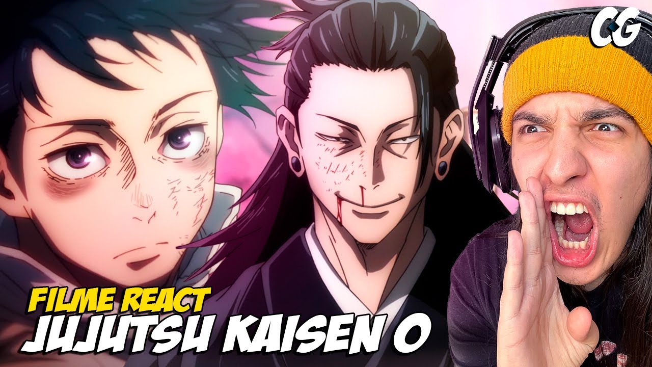 YUTA VS GETO | JUJUTSU KAISEN 0: O FILME! - React filme completo!