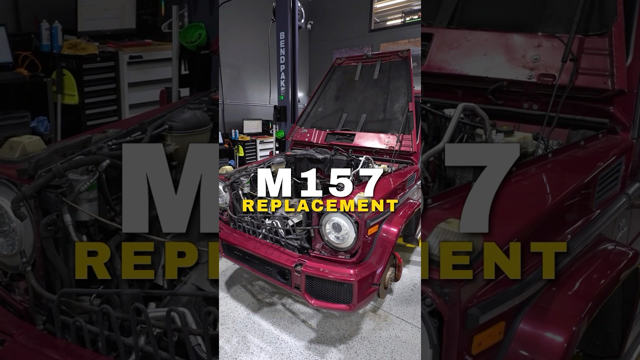 G63 AMG M157 Swap: Used Engine In, Everything Refreshed for Long-Term Reliability #g63 #m157 #engine
