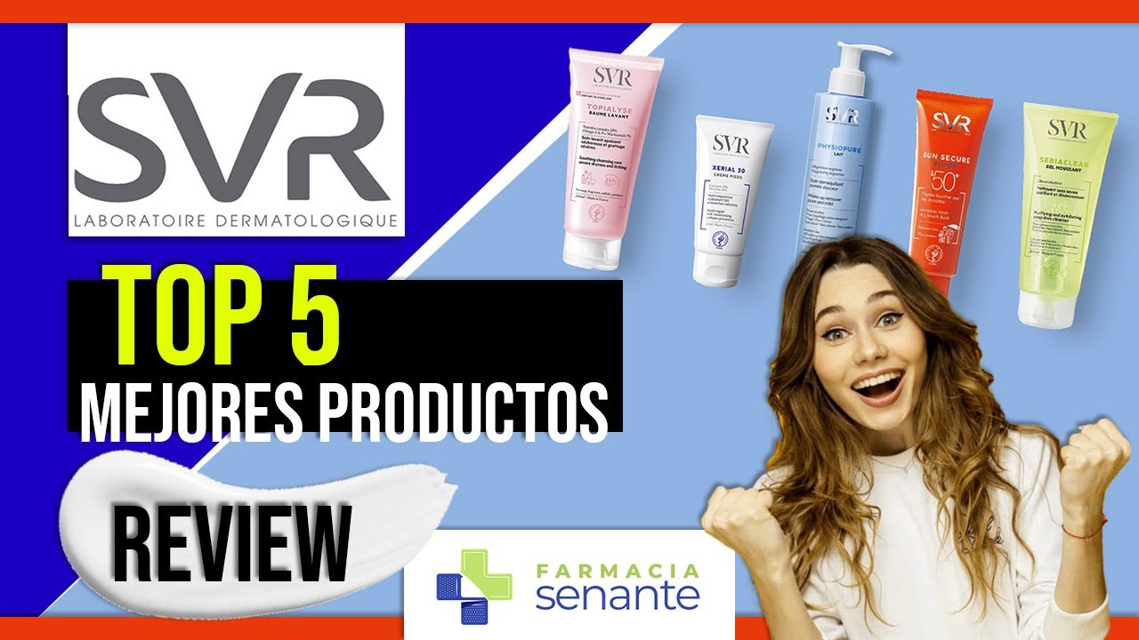 SVR Opiniones🌸5 Mejores Productos SVR Laboratorios REVIEW SVR 🥰 FARMACIA SENANTE