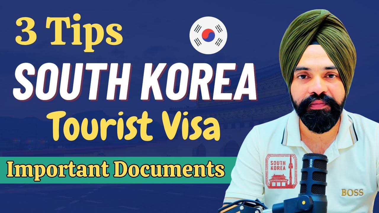 3 Tips for South Korea Tourist Visa in 2024 || Documents Requirements for South Korea Visa