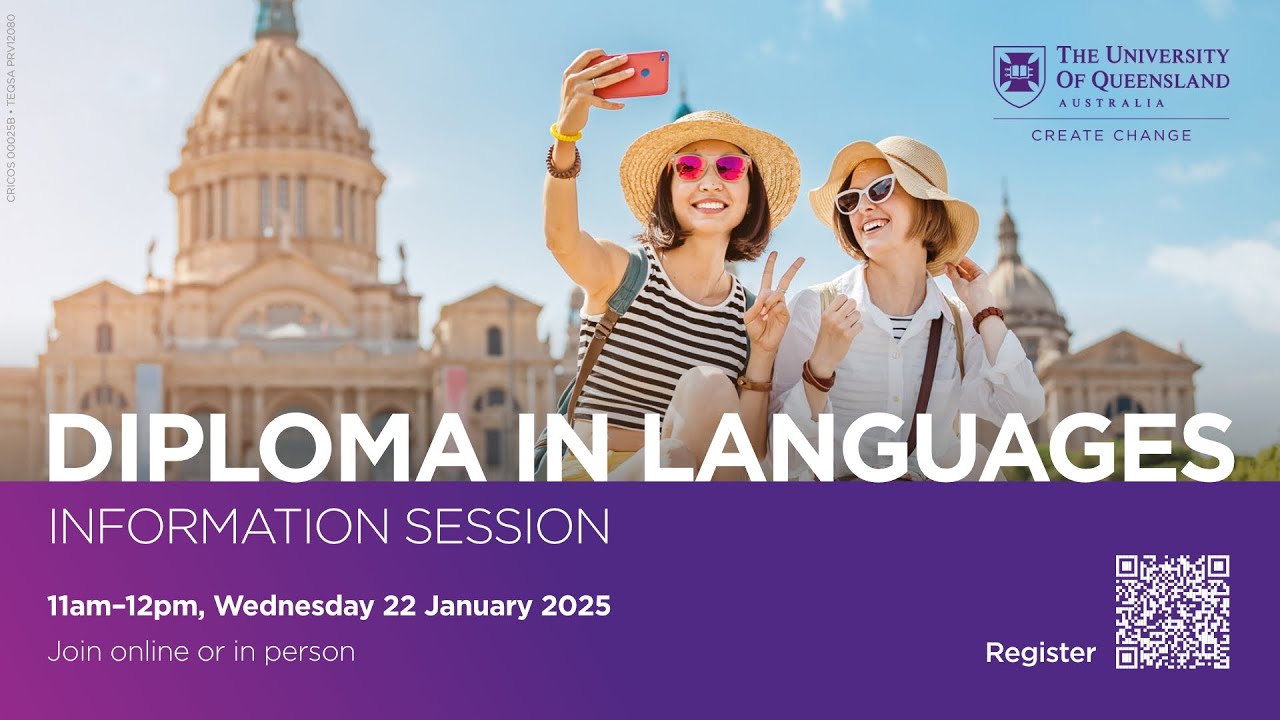 Diploma in Languages Information Session - Wed 22 Jan 2025