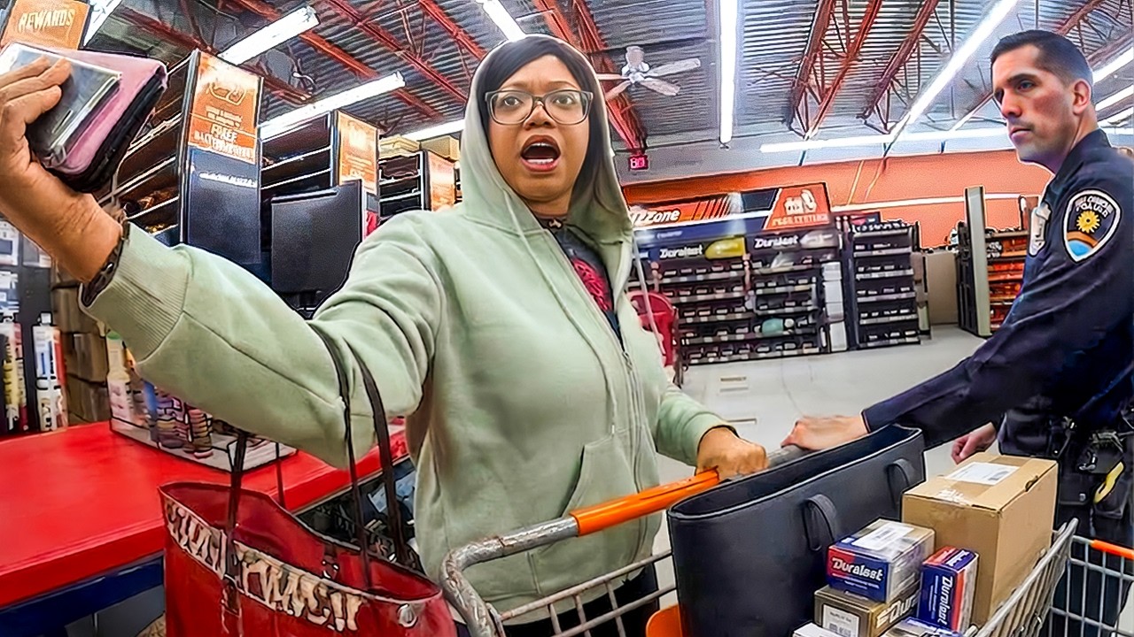 Cops Surprise the Ass Out of Walmart Shoplifters in the Act