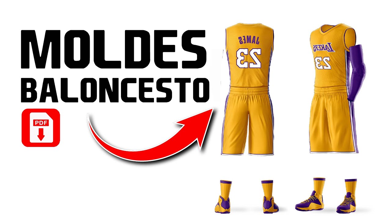 ¡Crea el Uniforme de Baloncesto PERFECTO! 🔥 | Guía + Patrones GRATIS 🏀
