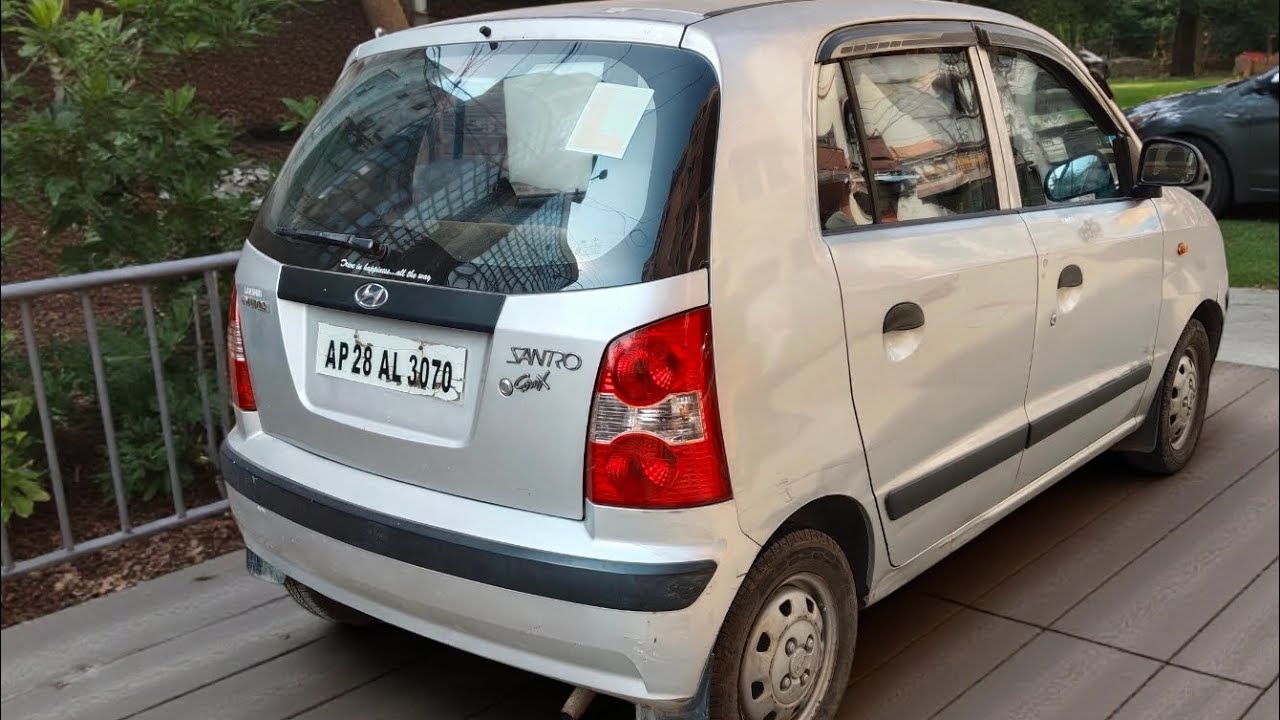 AUTOMATIC SANTRO XING Only 95,000/- Excellent Condition Sale in Hyderabad 