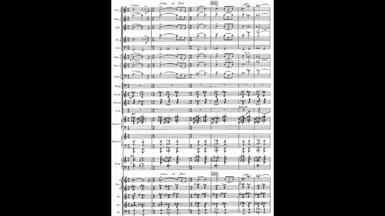 Lou Harrison - Symphony on G (1964/66) [Score-Video]