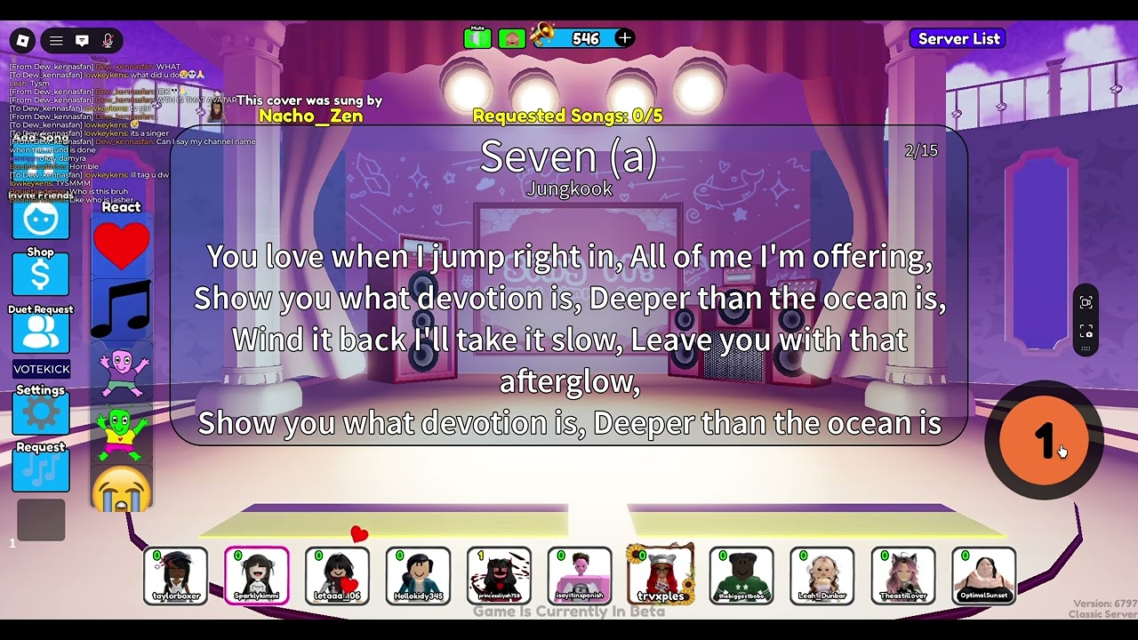 PART 2 OF PLAYING SING IT WITH @Dbf_playz