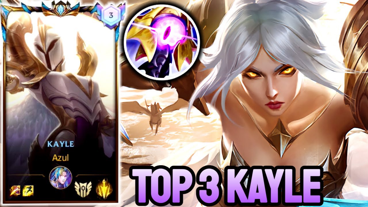 WILD RIFT KAYLE - TOP 3 KAYLE GAMEPLAY - CHALLENGER RANKED
