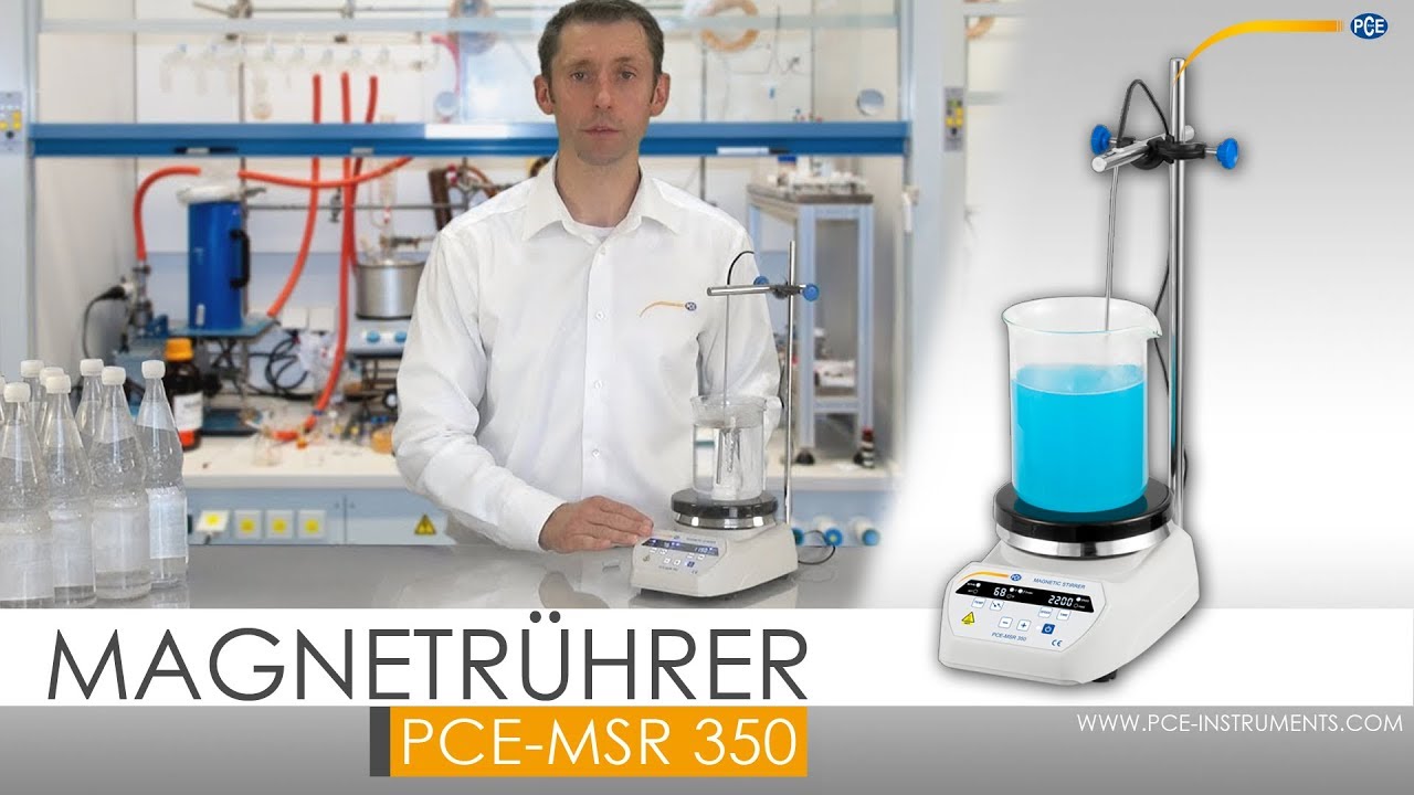 Der Magnetrührer  PCE-MSR 350 mit Heizfunktion | PCE Instruments