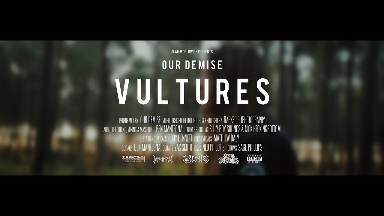 OUR DEMISE - VULTURES (FT. MATTHEW DALY OF SEDATIVE) [OFFICIAL MUSIC VIDEO] (2023) SW EXCLUSIVE