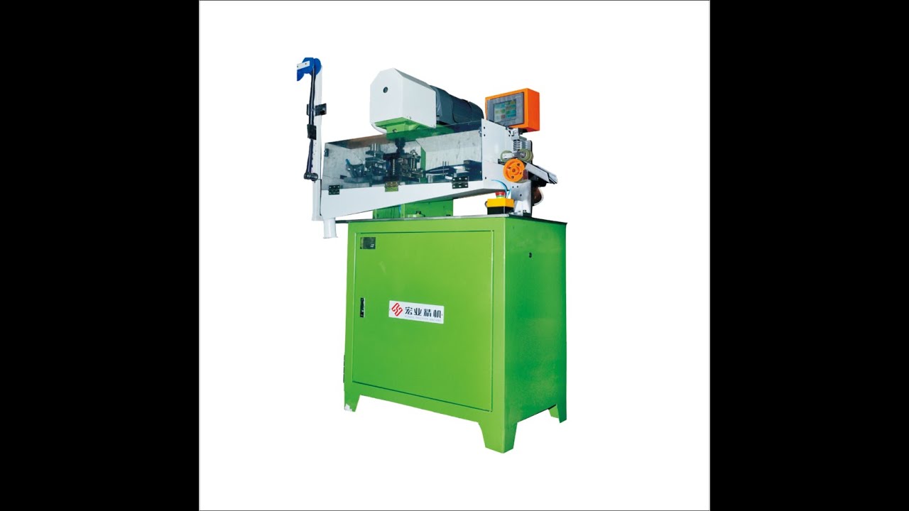HY 101J Auto metal zipper gapping machine # metal zipper machine