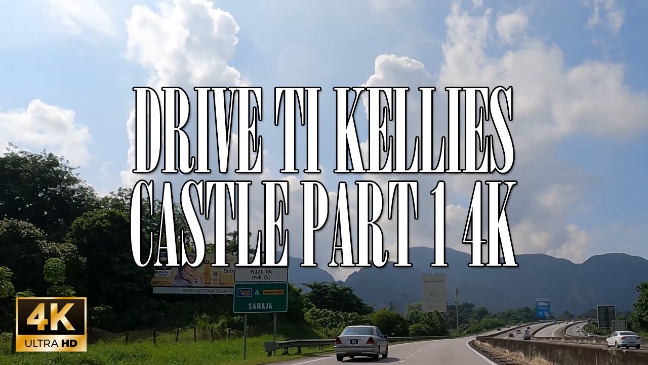 DRIVE TO KELLIE'S CASTLE PART 1 4K 60FPS