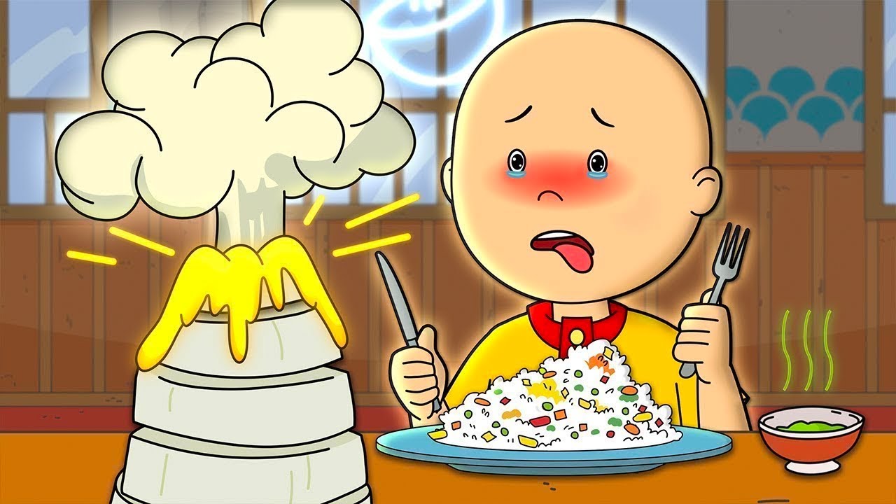 🥵 Caillou au Restaurant 🍛 | Les Nouvelles Aventures de Caillou | Caillou en Français