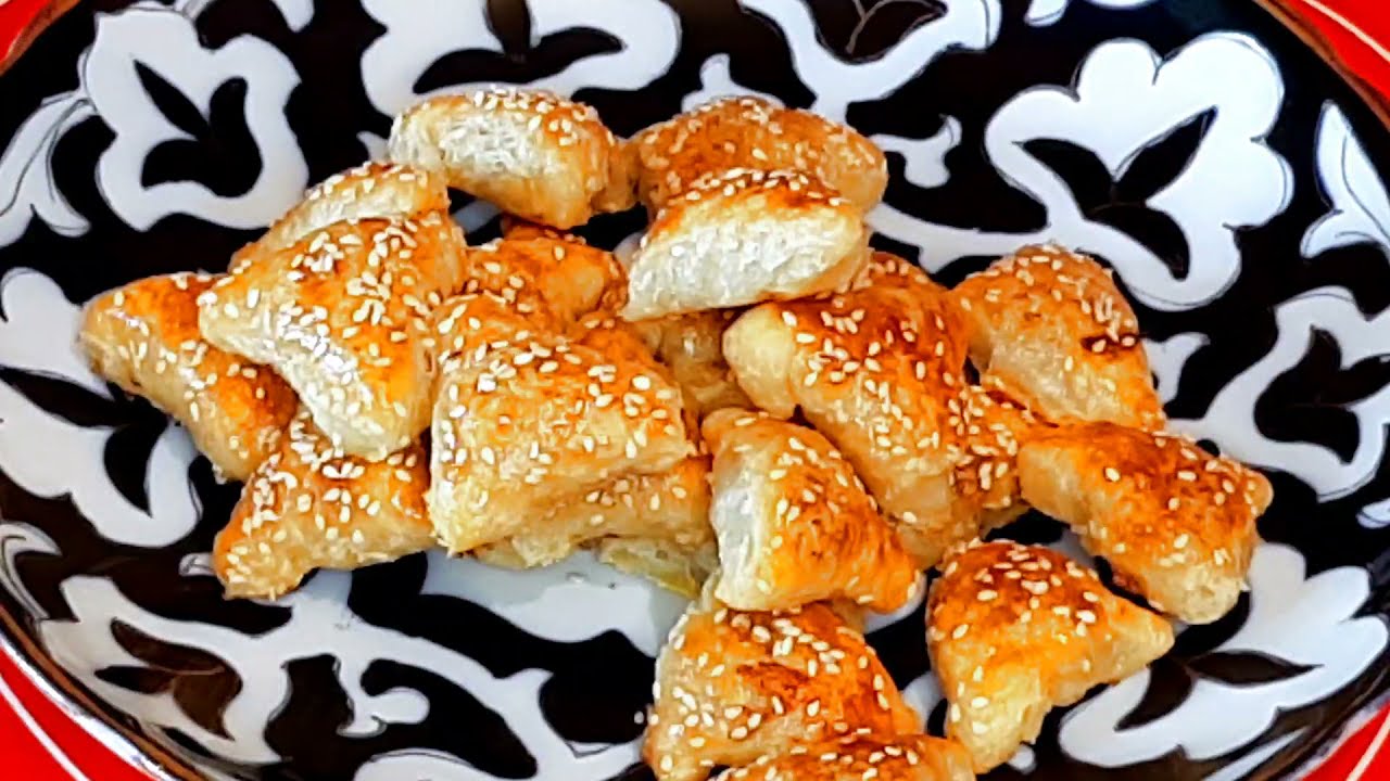 СУПЕР МИНИ-САМСА!!! СЛОЕНАЯ И ХРУСТЯЩАЯ.