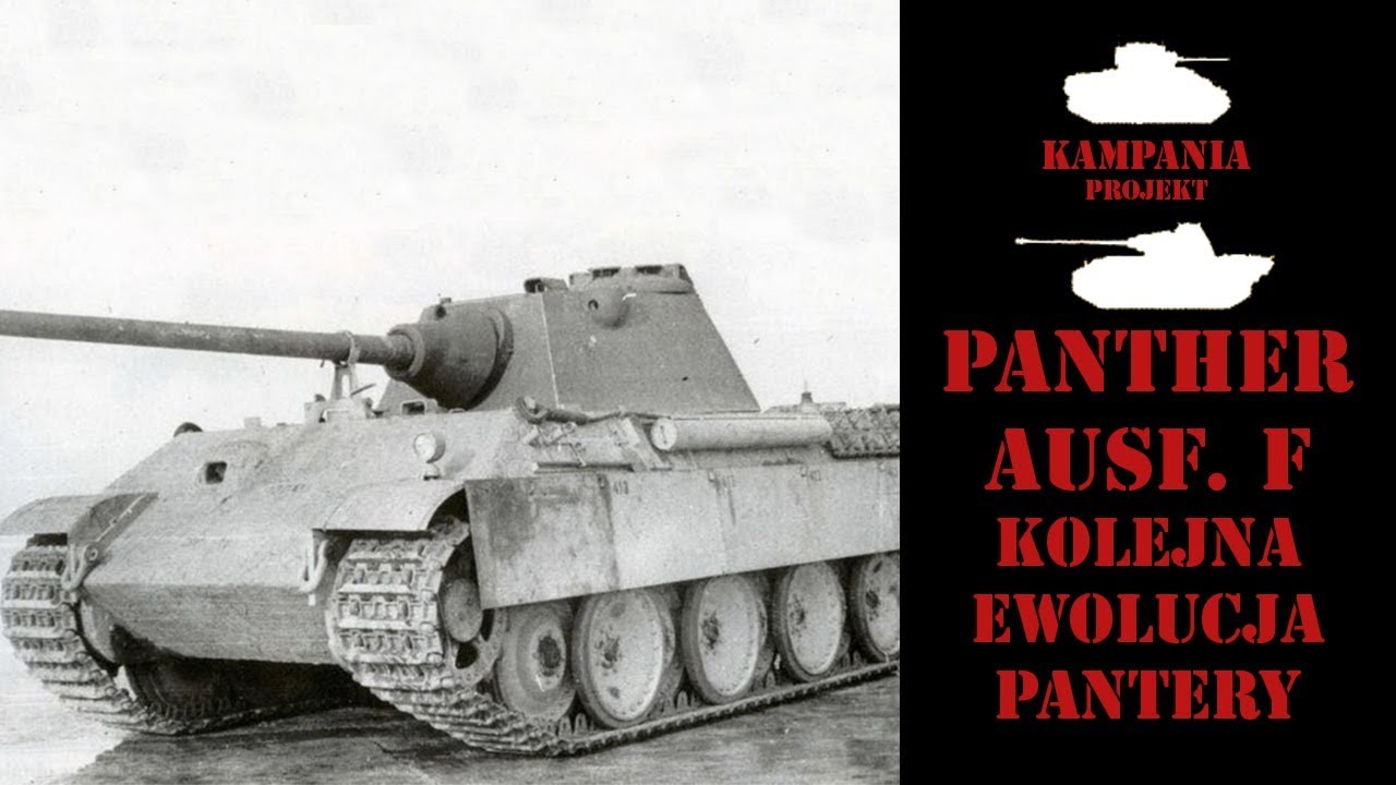 Panther Ausf. F - kolejna ewolucja Pantery