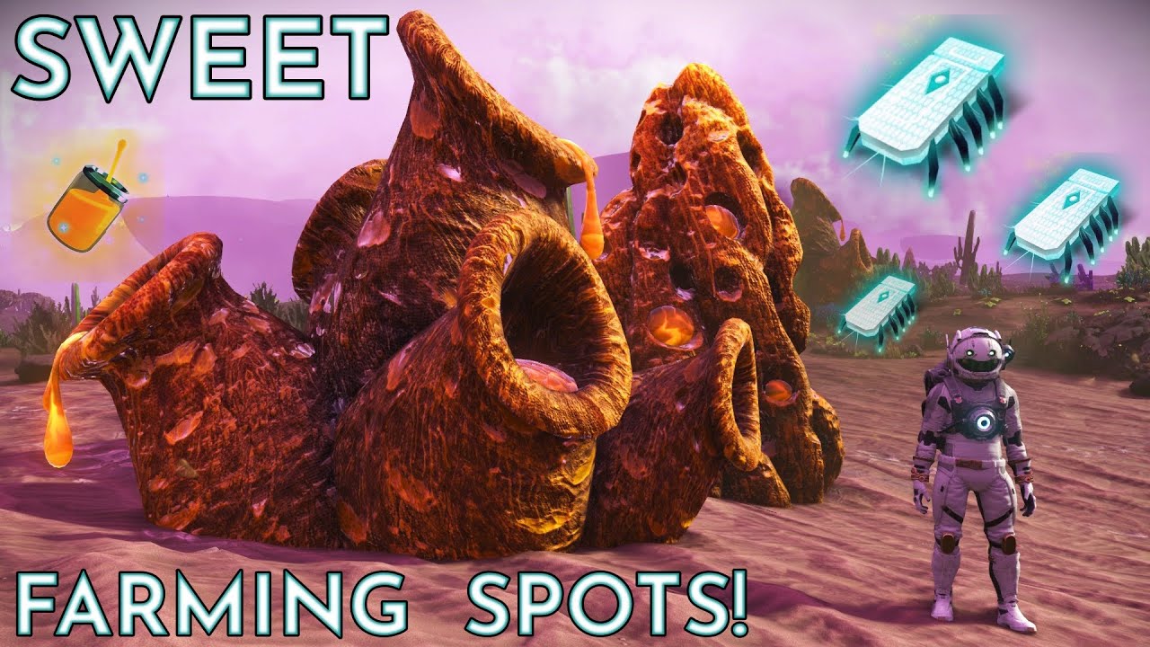 Endless Nanites & Materials From These 2 Sweet Farming Spots - No Mans Sky Cooking Recipes 2025