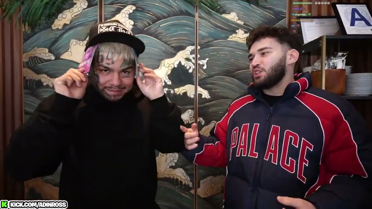 Adin Ross Drops Off 6ix9ine To Prison (FULL STREAM)