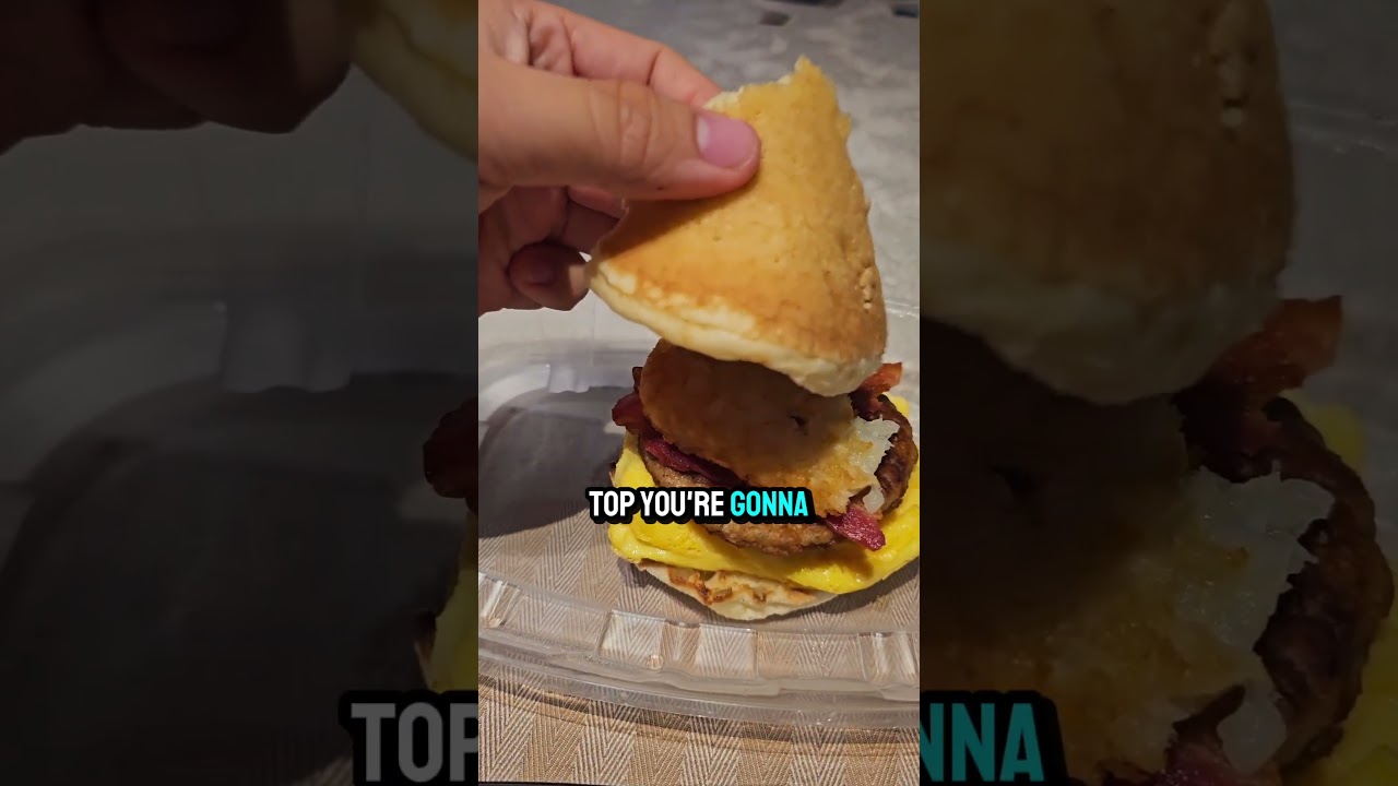 Best McDonald's Breakfast Sandwich 🍳 #Food #Review #Hack #Breakfast