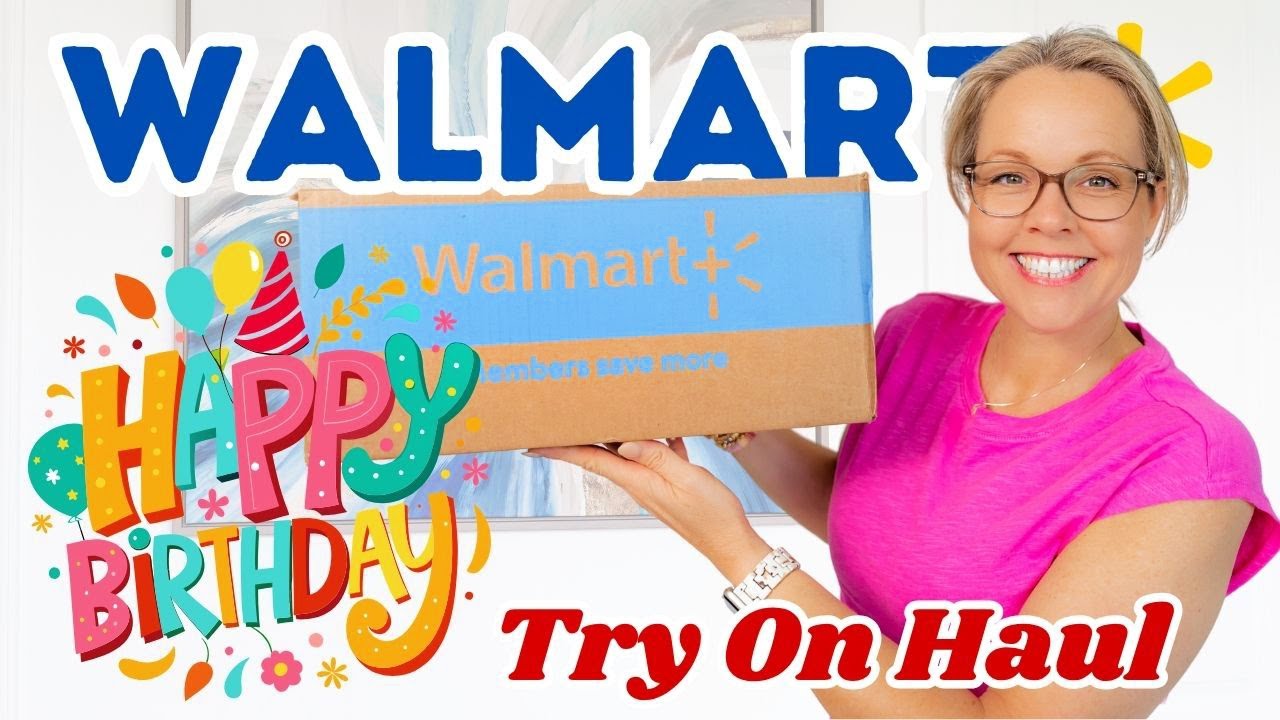 Summer Walmart Haul 🌼 Top Sellers, Sale Finds & Turning 50 in Style!