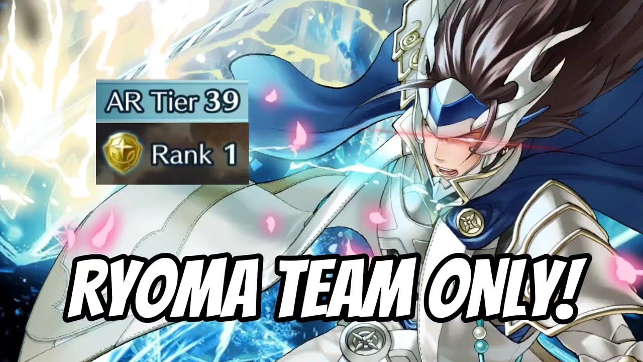 The RANK 1 RUN With RYOMA! | Aether Raids Offense Chaos [FEH]