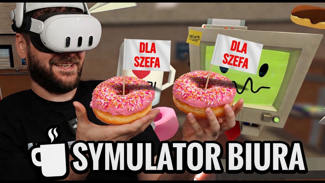 Symulator pracy w biurze (WIELKI POWR&Oacute;T) - Job Simulator (VR)
