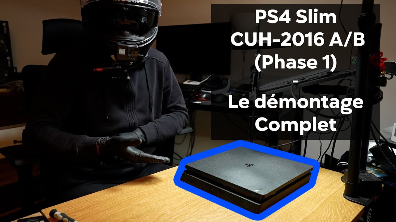 PS4 Slim CUH-2016 A/B - Le d&eacute;montage complet