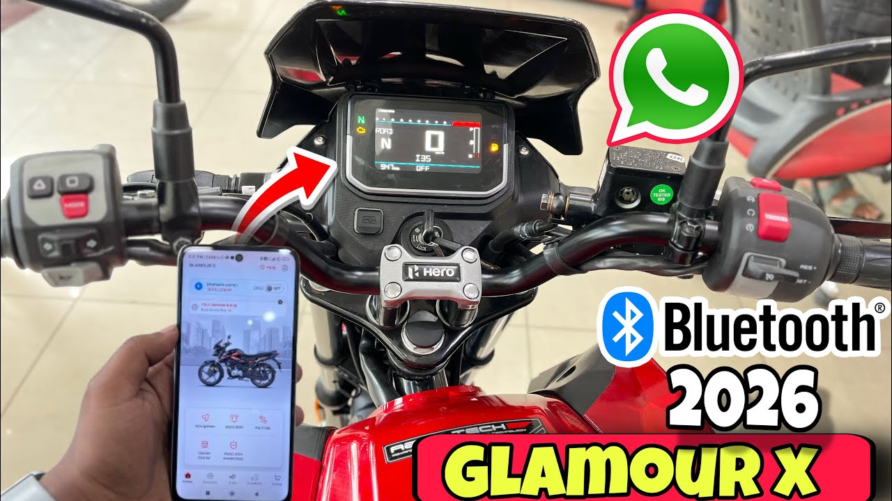 Hero glamour x bluetooth settings✅ Hero Glamour X 125 Bluetooth connect 2025 model 🔥100%Connectivity