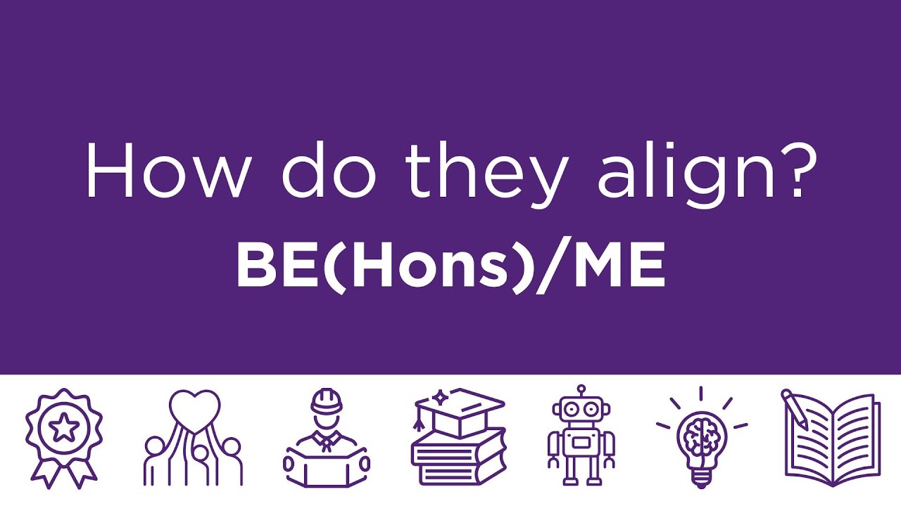 How do they align?: Bachelor of Engineering (Honours)/Master of Engineering