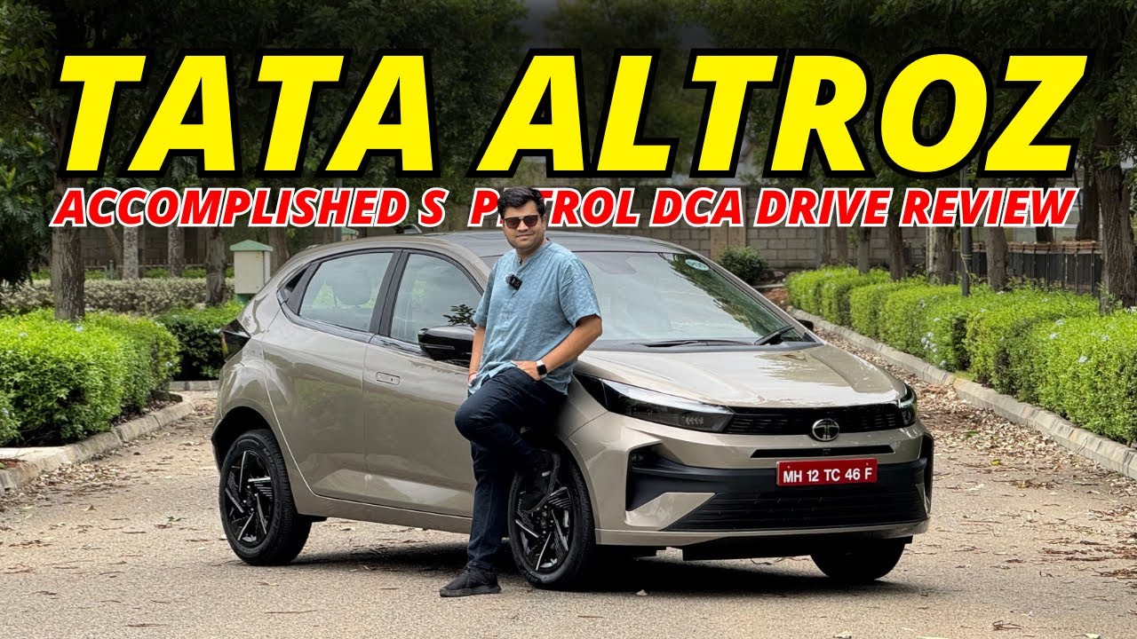 2025 TATA Altroz Petrol DCA Complete Detailed Review in Hindi || Drive impressions || New Features||